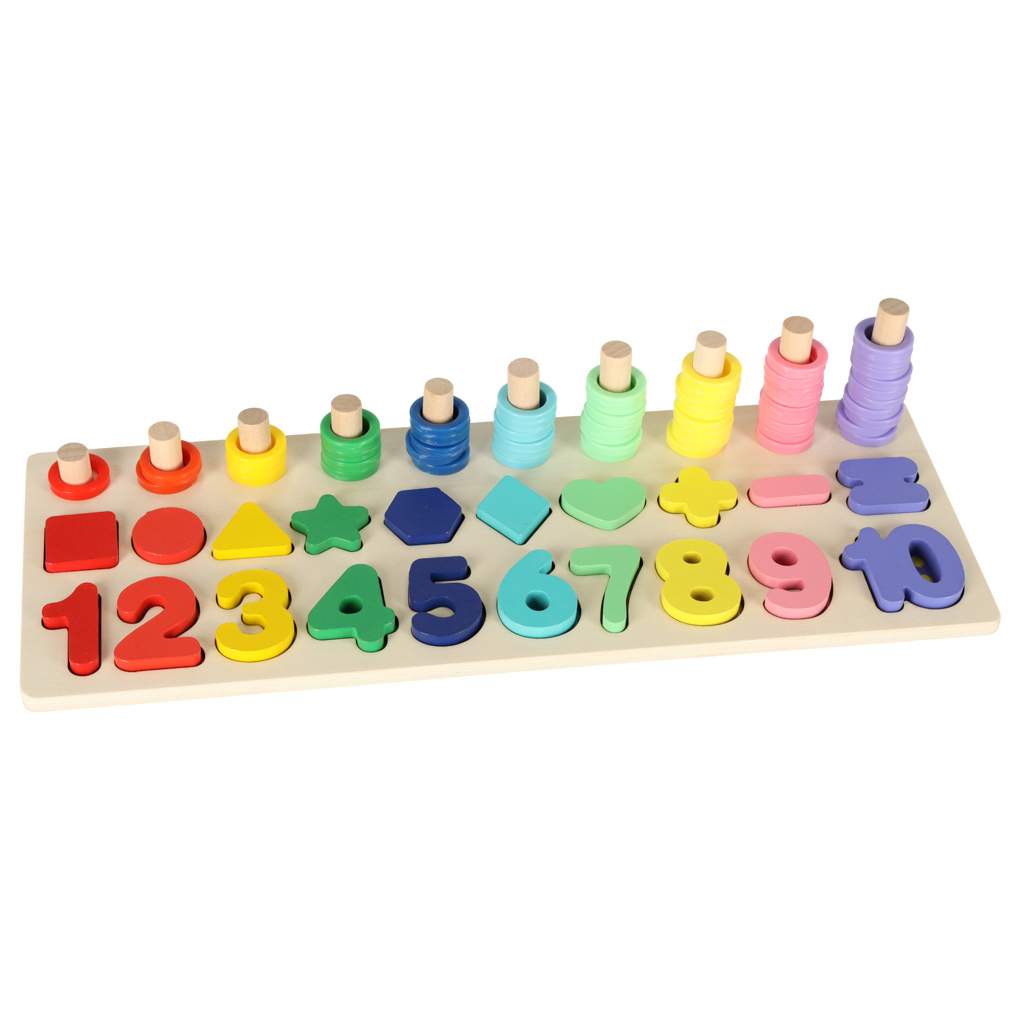 Liczydlo-drewniane-sorter-cyfry-montessori-3w1-13x36cm-148846 Montessori drevený triedič čísel 3v1 13x36cm – Obrázok 1