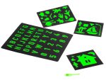 Magická svetelná kresliaca tabuľa + kreatívna súprava s UV perom – Obrázok 4