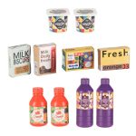 LULILO Melo drevený stánok supermarketu s pokladňou – Obrázok 11