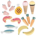 LULILO Melo drevený stánok supermarketu s pokladňou – Obrázok 12