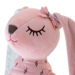 Plyšový králik maskot ružový 52cm – Obrázok 3