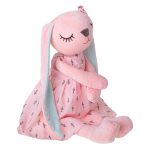 Plyšový králik maskot ružový 52cm – Obrázok 5