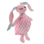 Plyšový králik maskot ružový 52cm – Obrázok 10