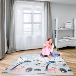 Vzdelávacia podložka pre deti ulica/les 177x158x0,8cm – Obrázok 15