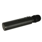 Bezdrôtový karaoke mikrofón Bluetooth čierny – Obrázok 3