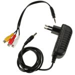 Mini projektor prenosný projektor pre deti LED TFT LCD 1920x1080 24-60" USB HDMI 12V žlto-biely – Obrázok 7