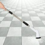 Rotačný mop s elektrickou čistiacou kefou s 9 hlavicami – Obrázok 11