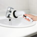 Rotačný mop s elektrickou čistiacou kefou s 9 hlavicami – Obrázok 12