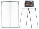 Moskytiéra magnetická sieť na dvere 110x220cm