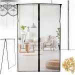Moskytiéra magnetická sieť na dvere 110x220cm – Obrázok 10