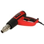 Elektrický vykurovací horák s reguláciou teploty 0-600 stupňov C prietok vzduchu 300-500 l/min + 4 vymeniteľné hroty 1850W – Obrázok 4