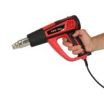Elektrický vykurovací horák s reguláciou teploty 0-600 stupňov C prietok vzduchu 300-500 l/min + 4 vymeniteľné hroty 1850W – Obrázok 9