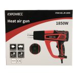 Elektrický vykurovací horák s reguláciou teploty 0-600 stupňov C prietok vzduchu 300-500 l/min + 4 vymeniteľné hroty 1850W – Obrázok 10