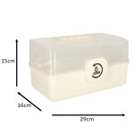 Organizér na uskladnenie liekov skrinka na lieky 29x16x15cm – Obrázok 9