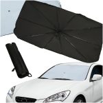 Slnečná clona na čelné sklo auta 78x130cm – Obrázok 9