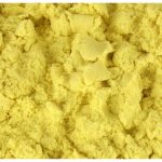 Kinetický piesok 1 kg vo vrecku žltý – Obrázok 3