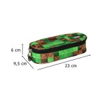 Polstrované puzdro na ceruzky s chlopňou Pixel Cubes – Obrázok 7