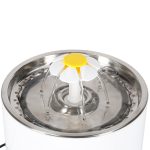 Napájacia fontána pre psa mačku automatická USB LED napájačka 2,4 l čistiaci filter – Obrázok 8