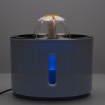 Napájacia fontána pre psa mačku automatická USB LED napájačka 2,4 l čistiaci filter – Obrázok 12