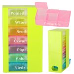 organizér na tabletky týždenný 7-dňový stojan
