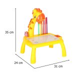 Projektor kresliaci stôl žirafa žltá – Obrázok 13