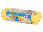 Vzdelávací triedič puzzle zodpovedajúce tvary ovocia vajíčka 12ks – Obrázok 9