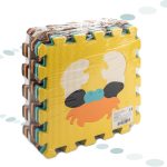 Penová podložka na puzzle pre deti 9 el. farebné zvieratká 85cm x 85cm x 1cm – Obrázok 2