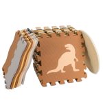 Penová podložka na puzzle / ohrádka 36el. dinosaury 143cm x 143cm x1cm – Obrázok 2