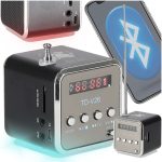 Nabíjateľné prenosné rádio Bluetooth LCD reproduktor TD-V26