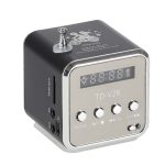 Nabíjateľné prenosné rádio Bluetooth LCD reproduktor TD-V26 – Obrázok 2