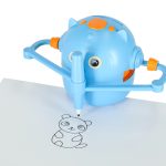 Vzdelávací robot interaktívne učenie sa kresliť písanie fólií sada značiek modrá – Obrázok 5