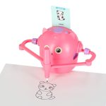 Vzdelávací robot interaktívne učenie sa kresliť písanie fólií sada značiek ružová – Obrázok 5