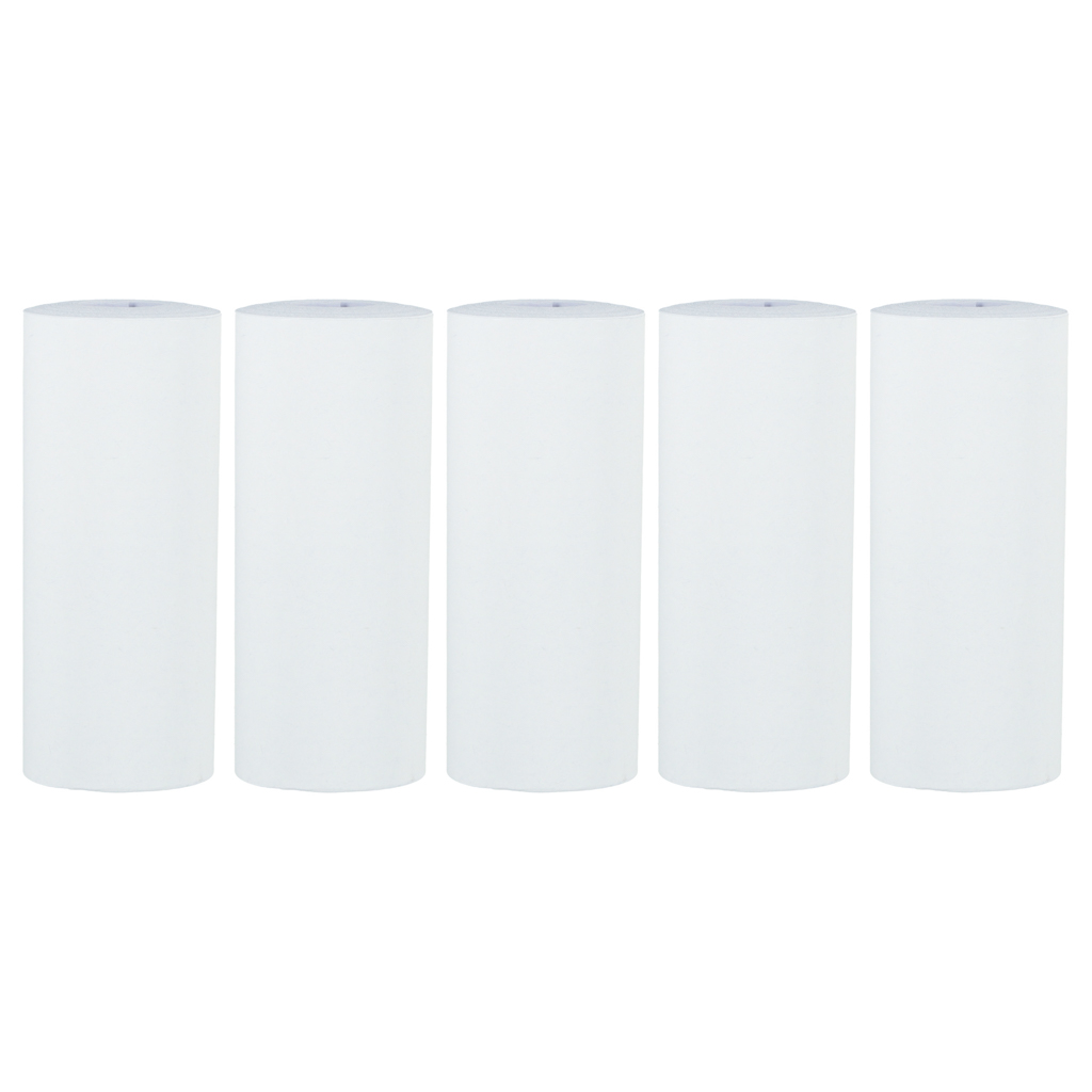 Rolki-papier-wklad-termiczny-do-mini-drukarki-5-7cmx4-5m-5-sztuk-141783 Rolky termálneho papiera pre mini tlačiareň 5,7 cmx4,5 m 5 kusov – Obrázok 1