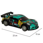 RC športové auto modré a zelené – Obrázok 7