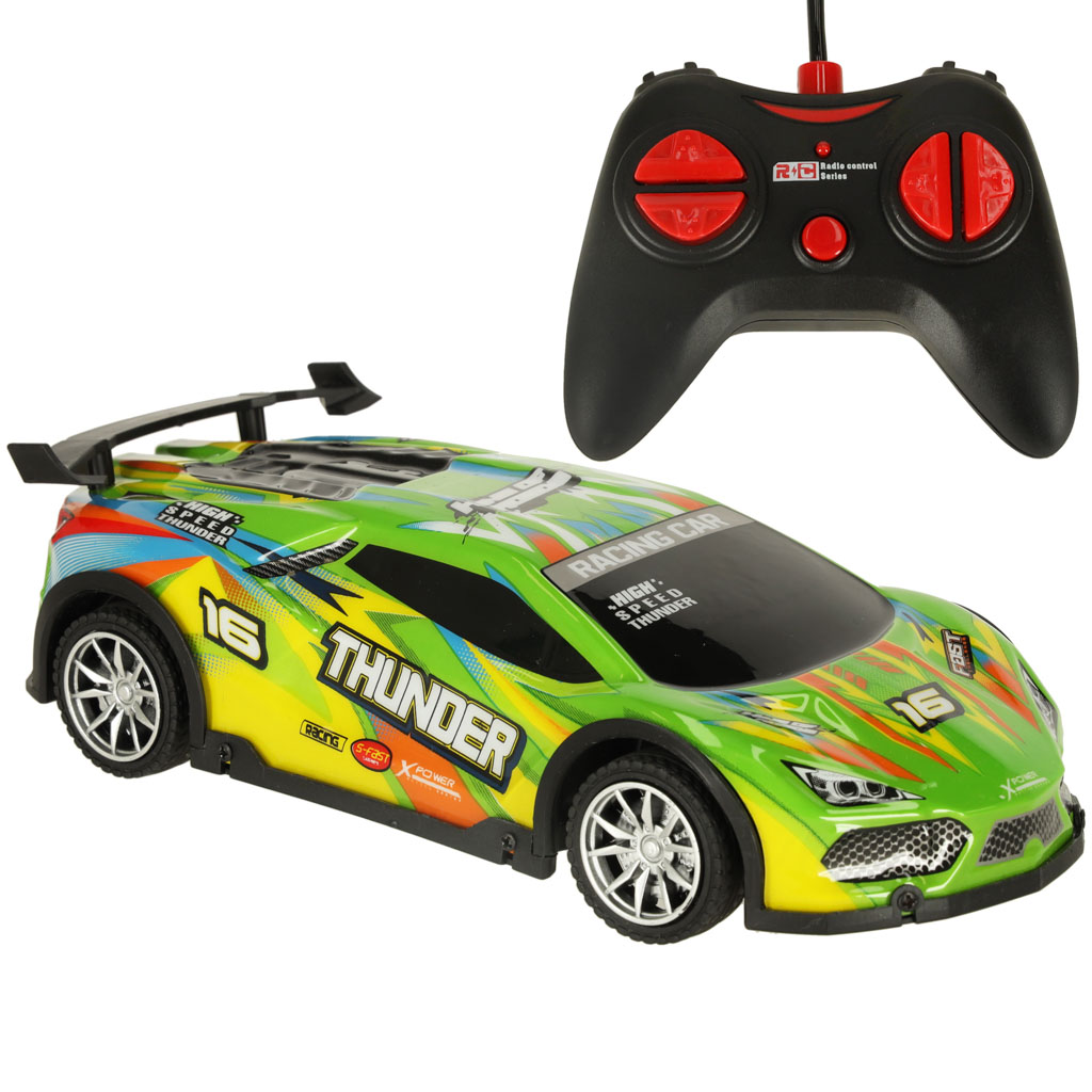 Samochod-RC-sportowy-zielony-156544 RC športové auto zelené – Obrázok 1