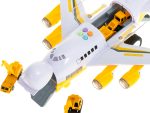 Dopravné lietadlo + 6 automobilov stavebné vozidlá bočné/predné – Obrázok 2