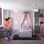 Detský pogo balančný sveter fialový – Obrázok 10