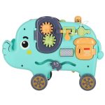 Interaktívny montessori sloník triedič blokov kladivo 26cm