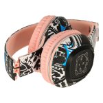 Bezdrôtové slúchadlá do uší Bluetooth Gaming Sport pink – Obrázok 2