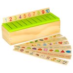 Drevený triedič puzzle zodpovedajúce obrázky – Obrázok 3