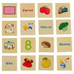Drevený triedič puzzle zodpovedajúce obrázky – Obrázok 10