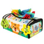 Sorter senzorických utierok box montessori mat 2v1 – Obrázok 4