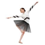Tylle tutu sukňa kostým čierna – Obrázok 6
