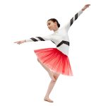 Tylle tutu sukňa kostým červená – Obrázok 3