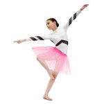 Tutu tylová sukňa kostým ružová – Obrázok 4