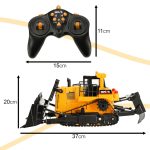 Buldozér RC H-Toys 1554 2,4 GHz 1:16 – Obrázok 6