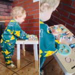 Farebný manipulačný stolík Lulilo montessori – Obrázok 12