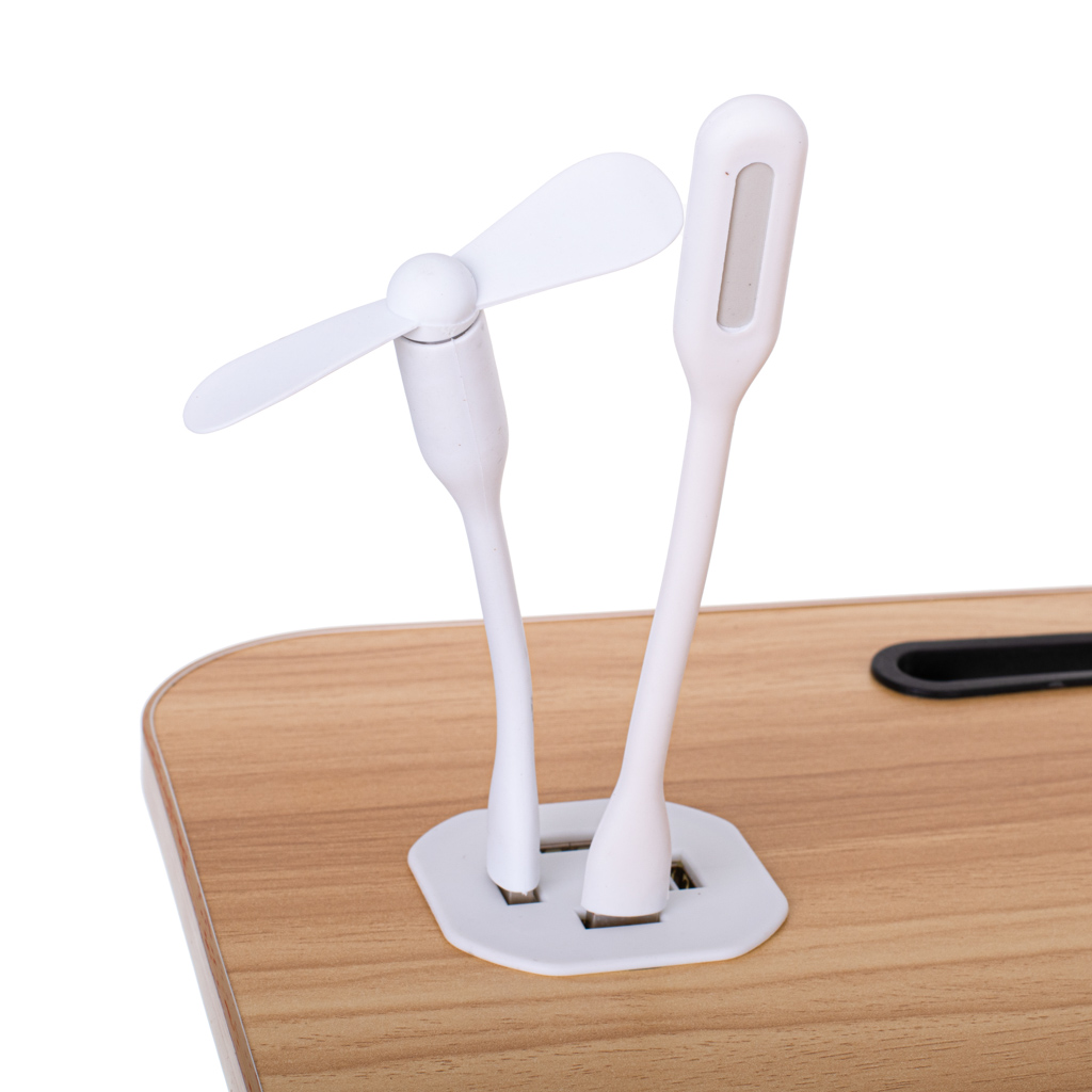 Stolik-pod-laptopa-skladany-do-lozka-podstawka-USB-1068692 Stolík na notebook skladací stojan na posteľ USB – Obrázok 1