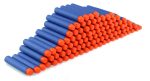 NERF kompatibilné vystreľovacie šípy 10ks 7,2cm