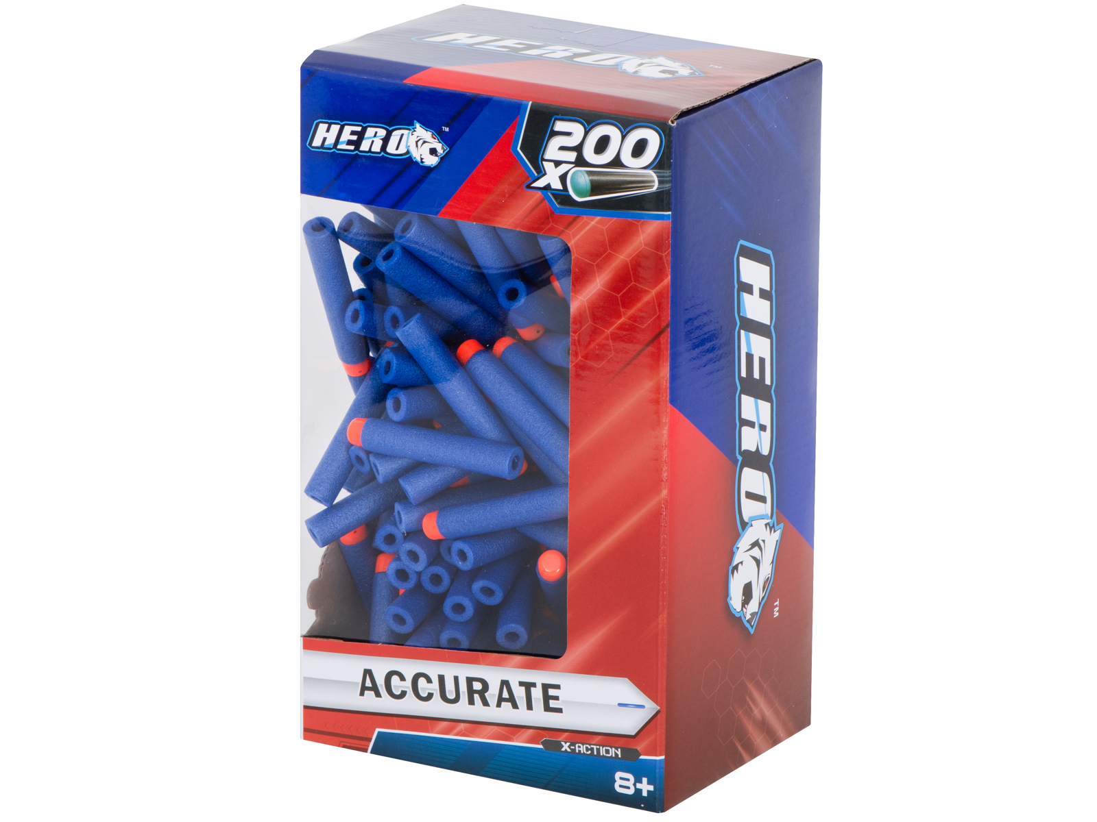 Strzalki-kompatybilne-z-wyrzutnia-NERF-200szt-883102 Šípy kompatibilné s odpaľovacím zariadením NERF 7,2 cm BOX 200 ks. – Obrázok 1